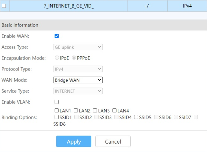 router Huawei DN8245X6-10 - tryb bridge