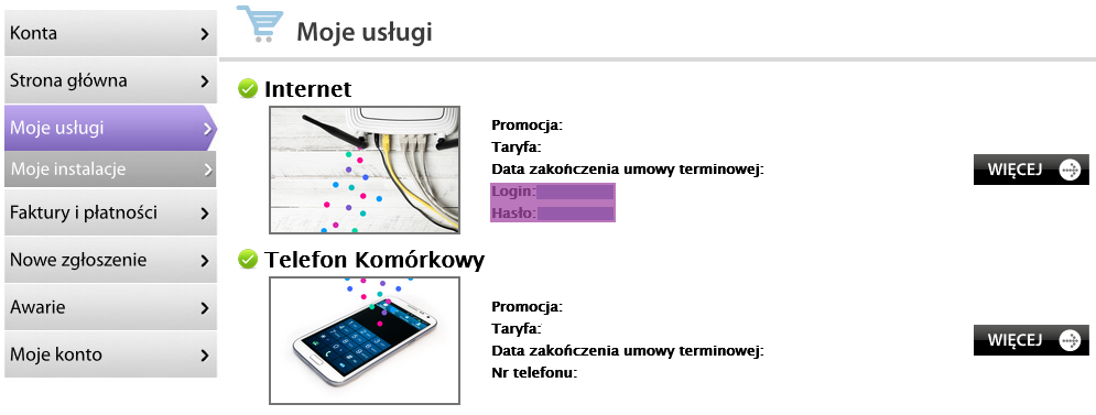 Netia On-line - login i hasło dla usługi Internet