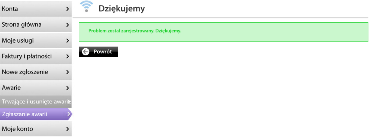 zgłaszanie awarii - netia on-line