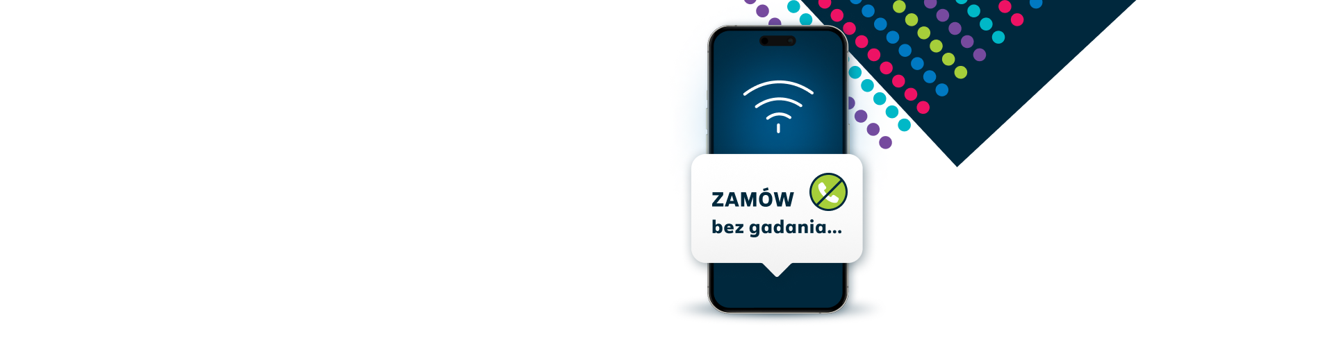 zamów bez gadania, online